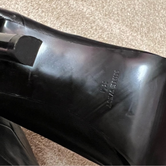 Nine West black heels size 11 - Picture 3 of 4